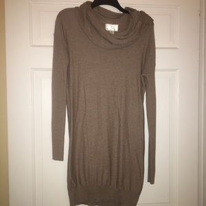 Ruby Moon taupe Sweater Dress